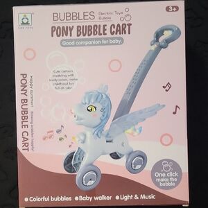 Pony Bubble Cart - Light Pink